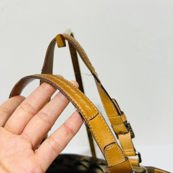 Coach Signature Canvas Tote Bag - Picture 8 of 12